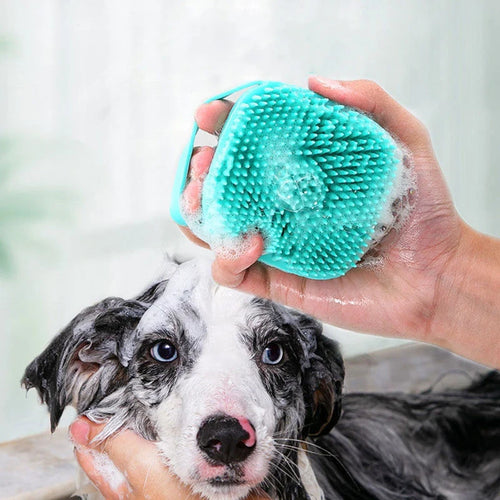 ArticPaws Pet Bathing Brush – Soft Silicone Massage & Shampoo Brush